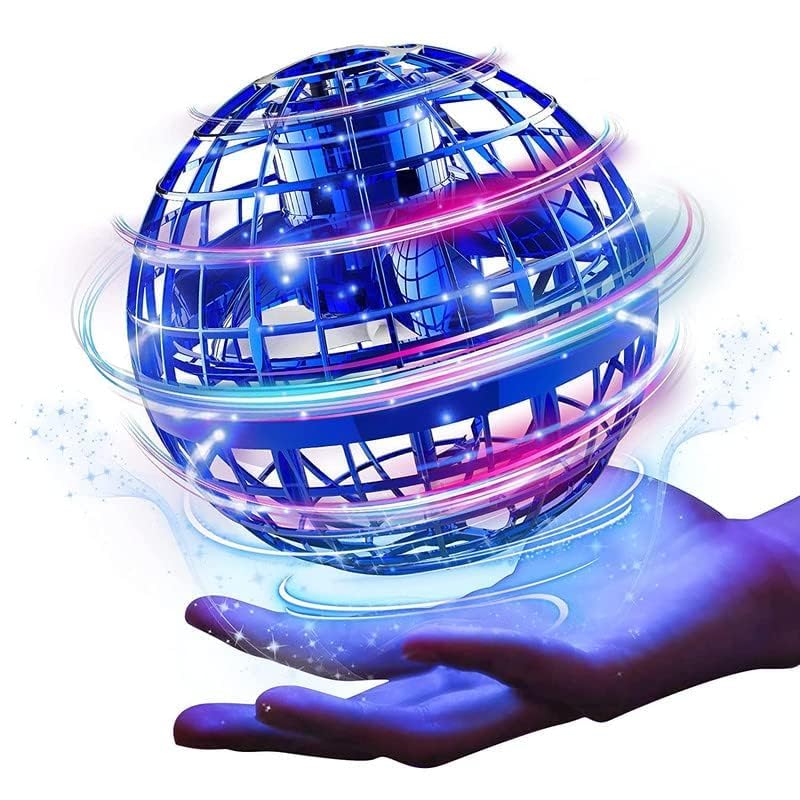 Magic Flying Ball Spinner – Rechargeable LED Boomerang Toy (Multicolor)
