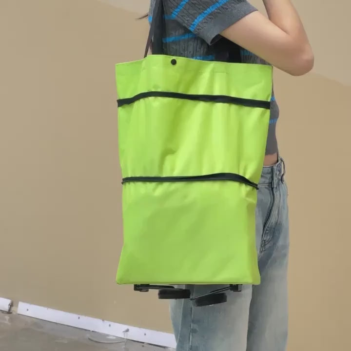 Convenient Rolling Shopping Trolley Bag - Your Essential Grocery Companion